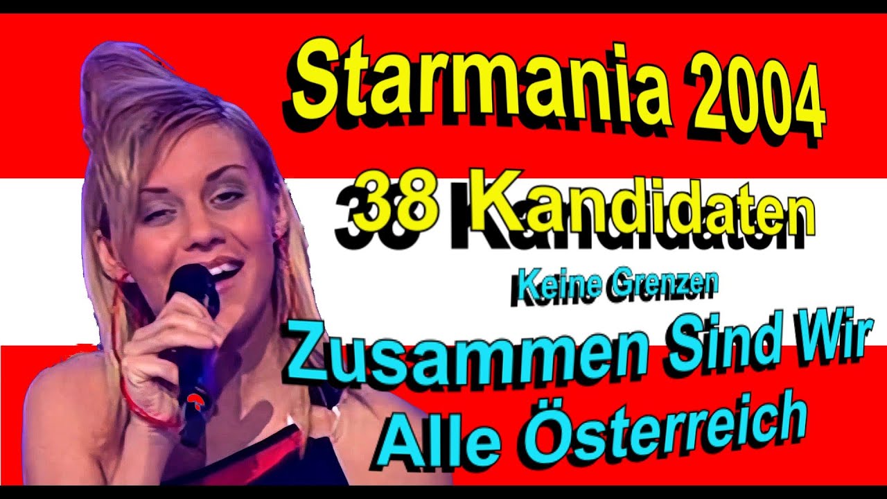 Starmania Staffel 2 2004 38 Kandidaten 