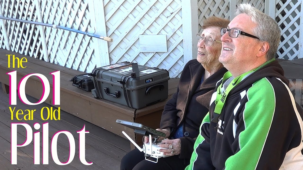 Знакомьтесь, Дорис: 101-летний пилот дрона &mdash; Кен Херон