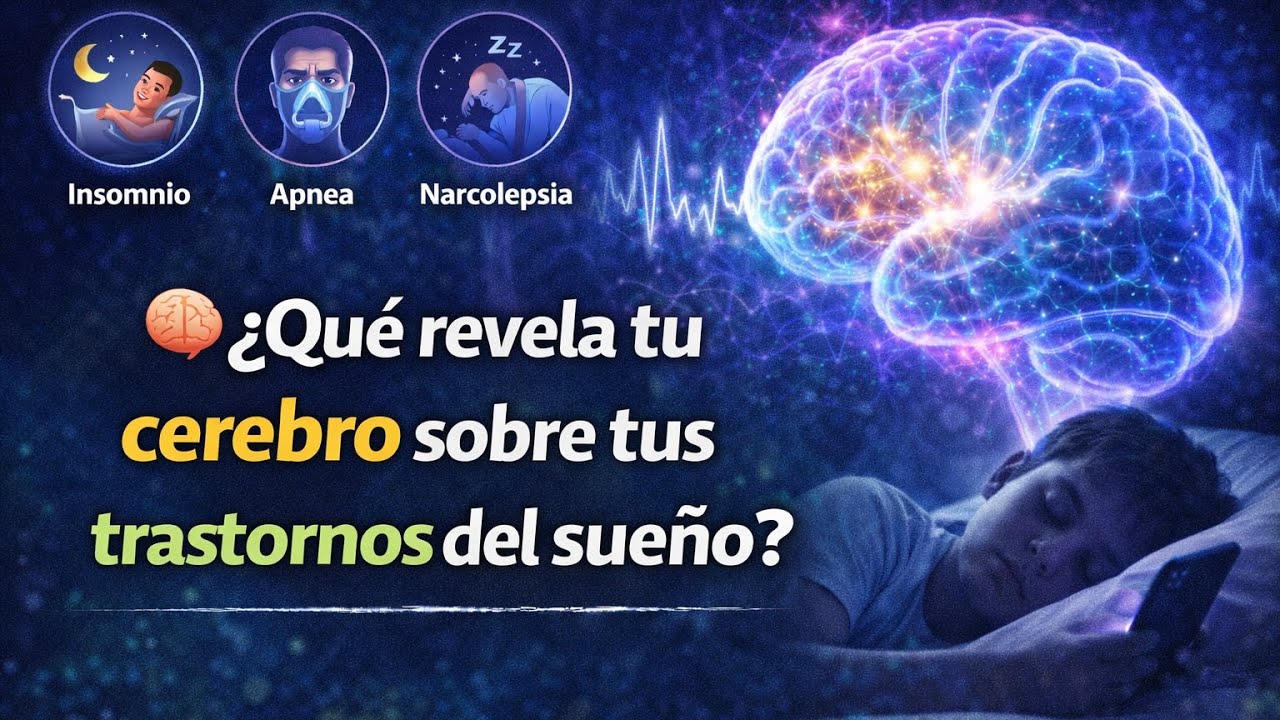 ¿Qué revela el cerebro sobre tus trastornos del sueño? 🧠 La ciencia detrás del insomnio y la apnea