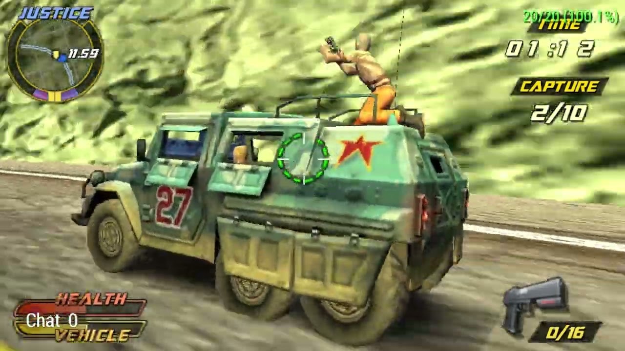 Pursuit Force Extreme Justice Online Multiplayer PPSSPP