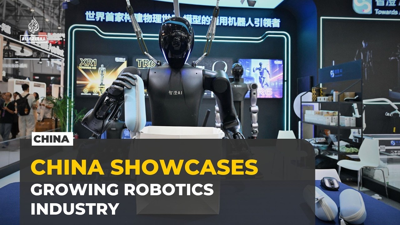 China showcases growing robotics industry at the 2026 World Robot conference