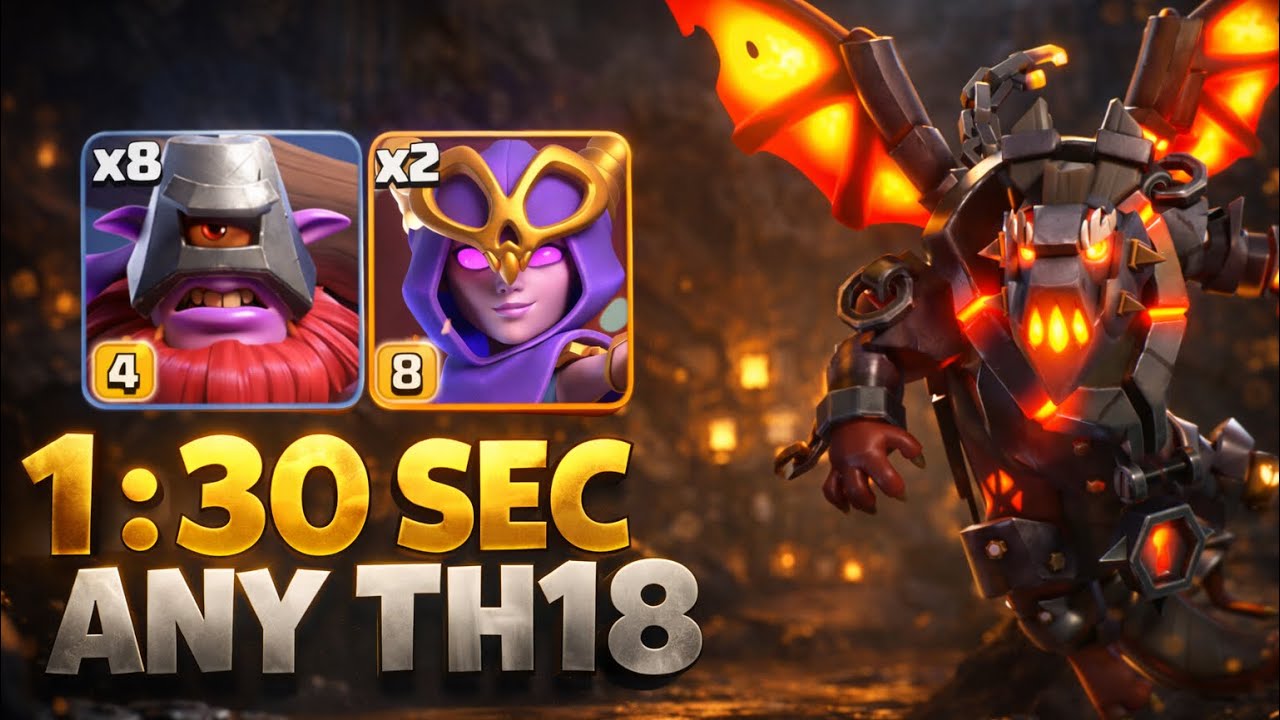 Insane Legend League Attack 😳 Thrower + Witch Strategy 