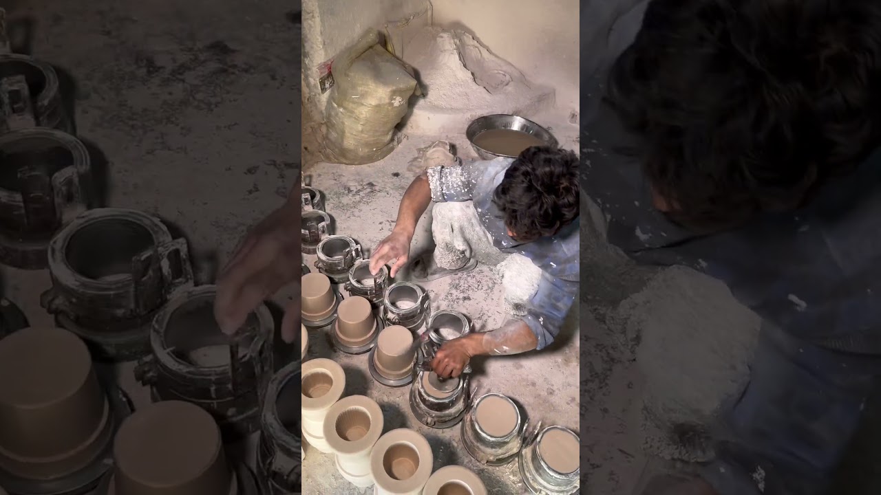 Watch Plant Pots Being Made | Satisfying Factory Video