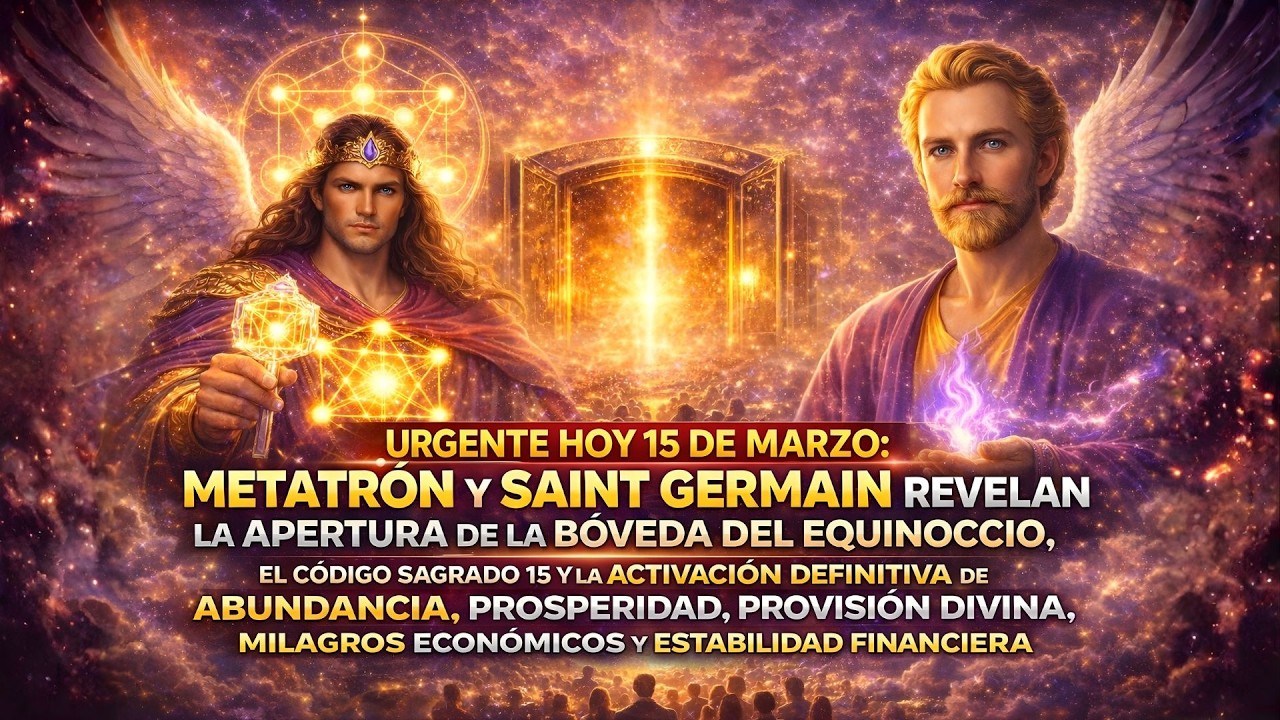 HOY SE ABRE LA BÓVEDA DEL EQUINOCCIO ⚡ ESCUCHA Y ACTIVA ABUNDANCIA