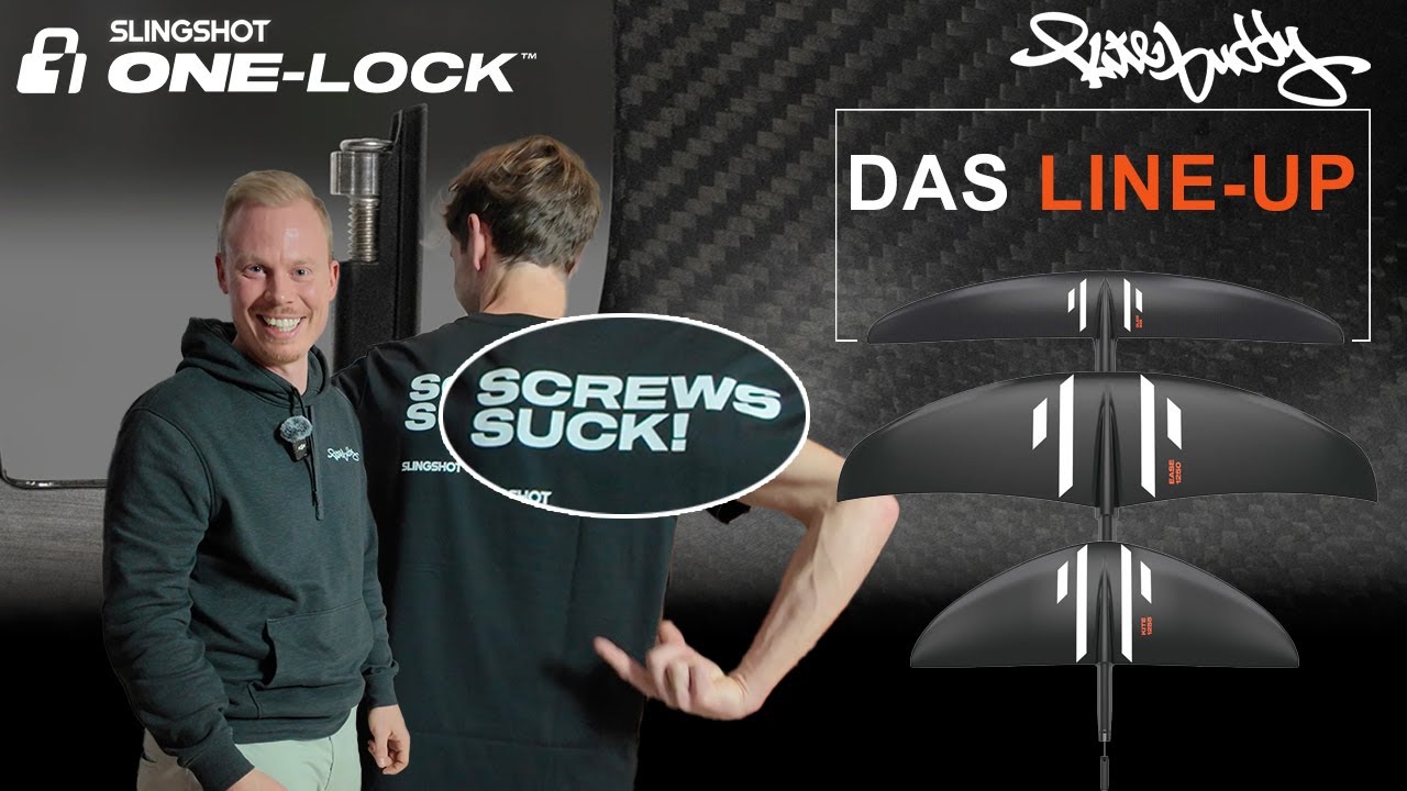 Slingshot OneLock Foils: Das Line-up 2025