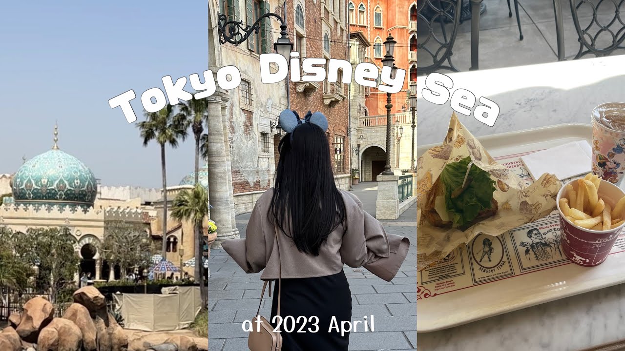 sub vlog｜40周年のディズニーシーをゆっくり満喫した日🪸🧜🏻‍♀️