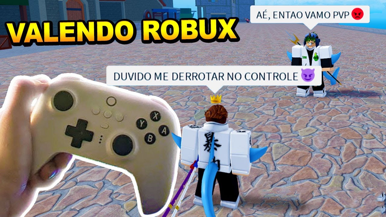 DESAFIO DO CONTROLE NO BLOX FRUITS