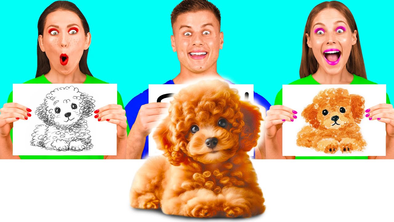 Кто Лучше Нарисует Предмет, Получит Его | Безумные Пранки и Трюки от Fun Teen