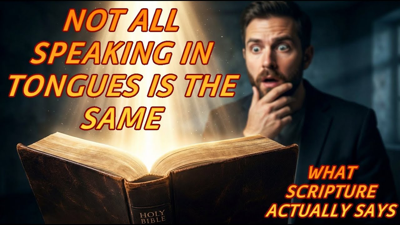 Не всякое говорение на языках одинаково — христианские стихи из Библии об Иисусе Христе.