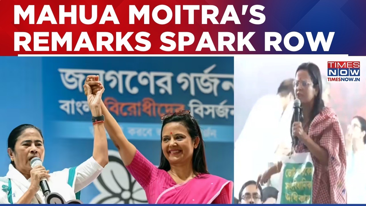Mahua Moitra's  Bengali Remark Sparks Row; Says 'If Not With TMC, No Right To Stay In Bengal'