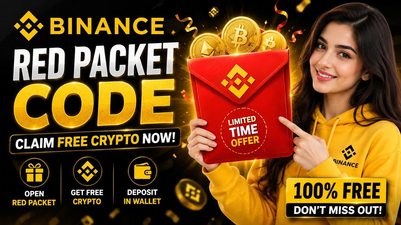 Binance Red Packet Code Today | Claim Free Crypto Rewards | Latest Binance Gift Code 2026