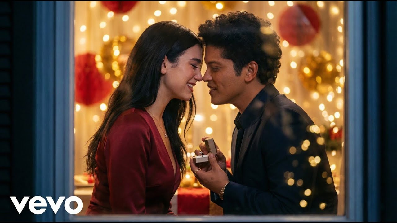 Bruno Mars ft Dua Lipa – Marry me on Valentine (original lyrics Video)