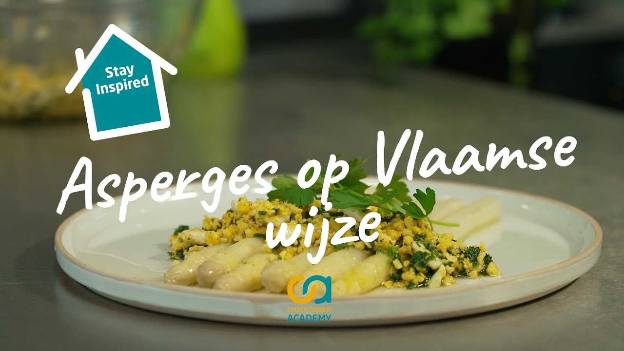 Asperges op Vlaamse wijze