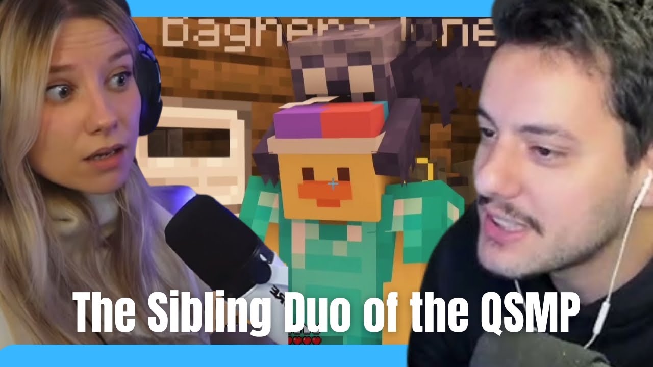 Forever and Baghera Jones wholesome moments on QSMP ☢️ Momentos saudáveis Forever e Baghera Jones