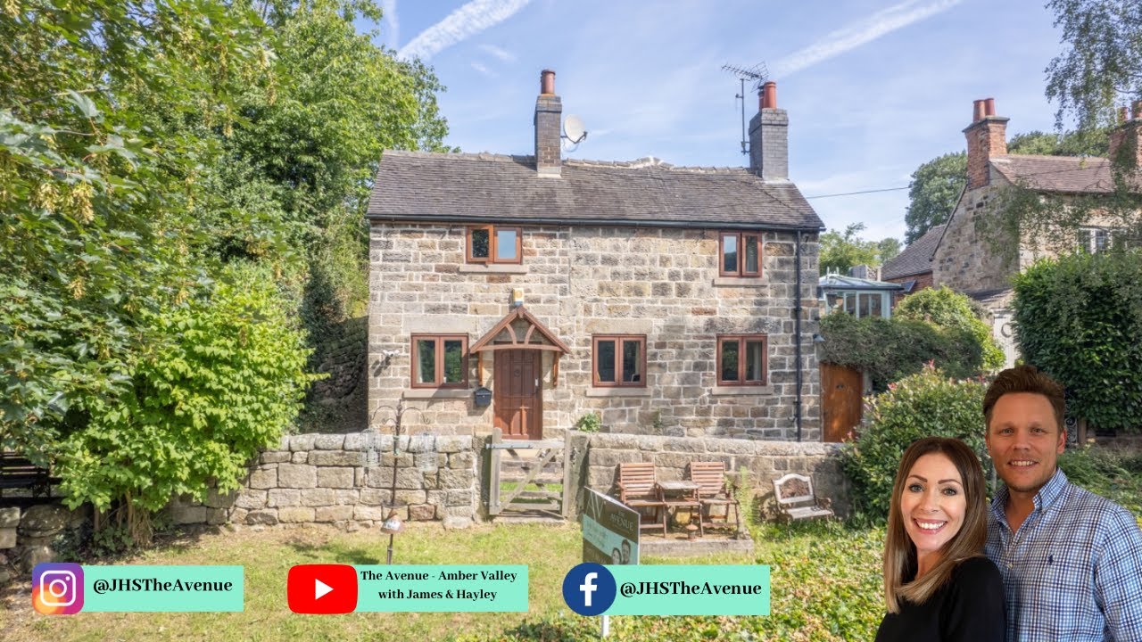 A Stunning Derbyshire Stone Cottage For Sale With 4 Acres of Land.