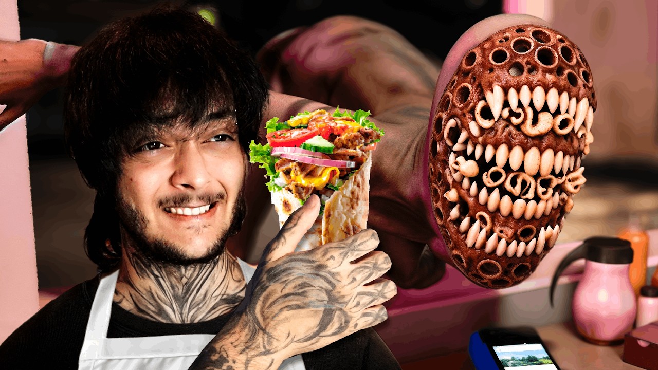 esse novo terror do ROBLOX &eacute; muito BIZARRO - Scary Shawarma Kiosk