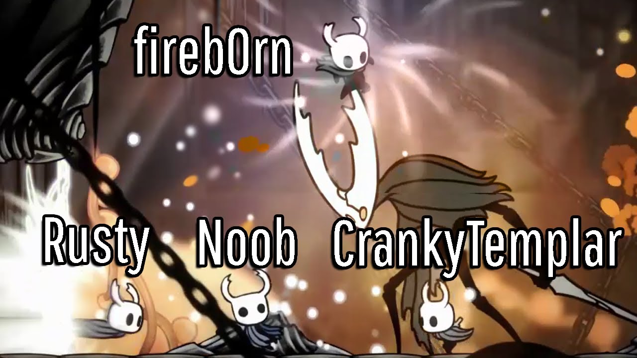 Hollow Knight — Спидраннер против 3 Охотников