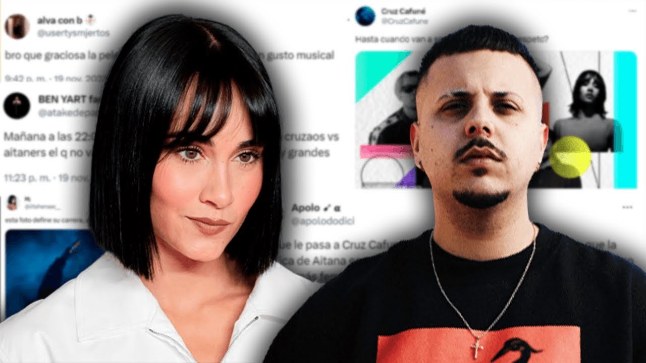 ¿Hay beef entre Aitana y Cruz Cafuné?