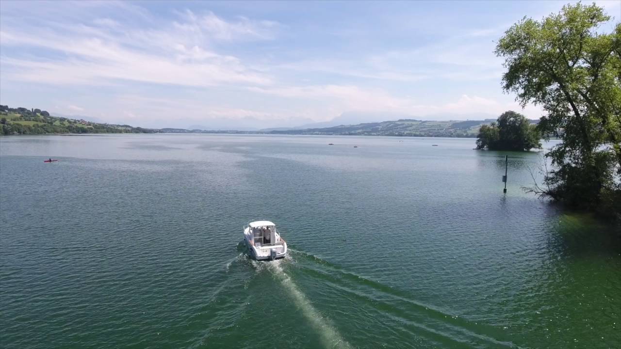 Aerial Views Of Lake Sempach