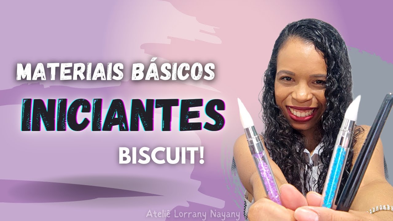 Materiais iniciais para trabalhar com Biscuit