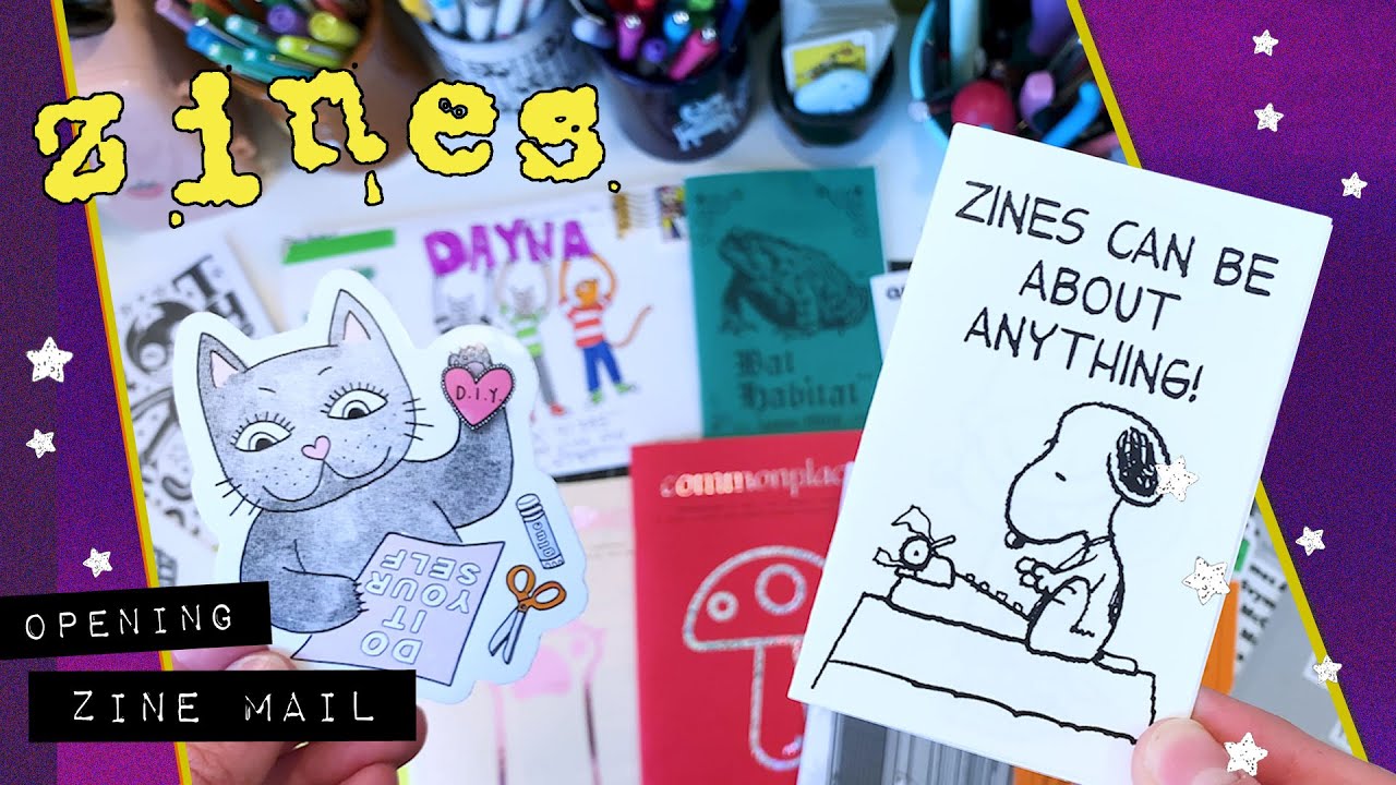 ZINE MAIL to inspire you! *:⋆° opening zine trades from pen pals #firstimpressions #zine #reviews