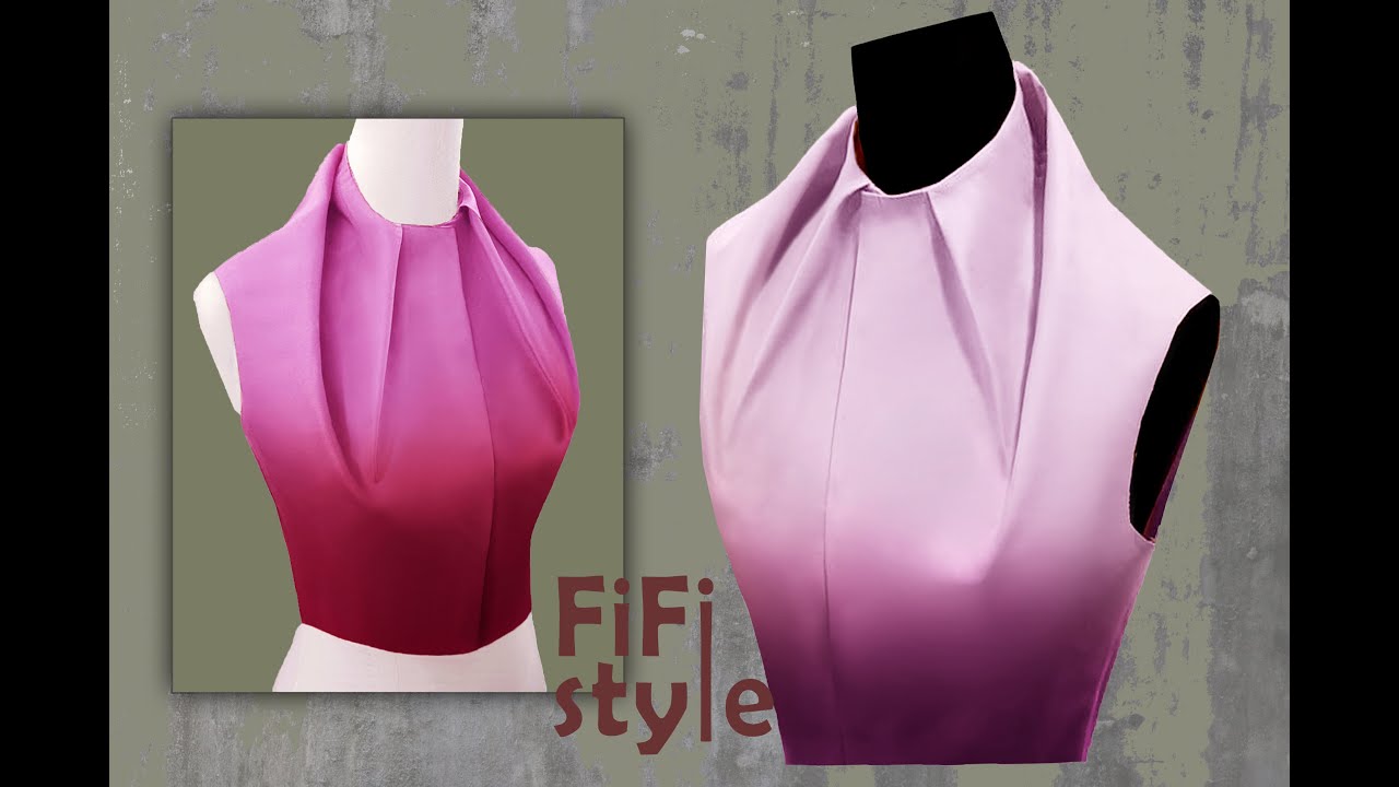 FiFi Style : Рубашка с особыми цветами и очень креативный воротник