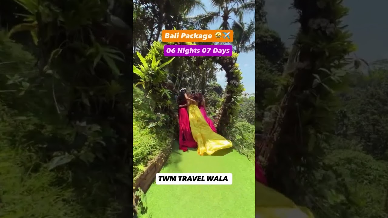 Discover Tropical Bliss With Bali Package 06 Nights 07 Days by TWM Travel Wala.🤩✈️😍 