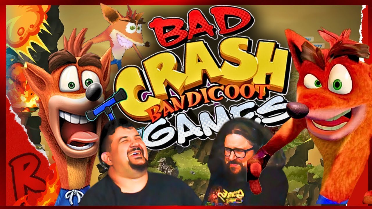 The Depressing World of Bad Crash Bandicoot Games - @Caddicarus | RENEGADES REACT