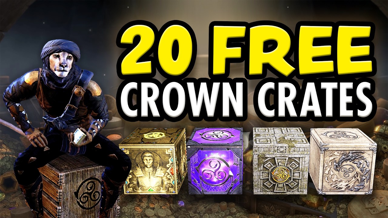 20 FREE Crown Crates! Straight to the Crate Golden Pursuits Guide &ndash; The Elder Scrolls Online