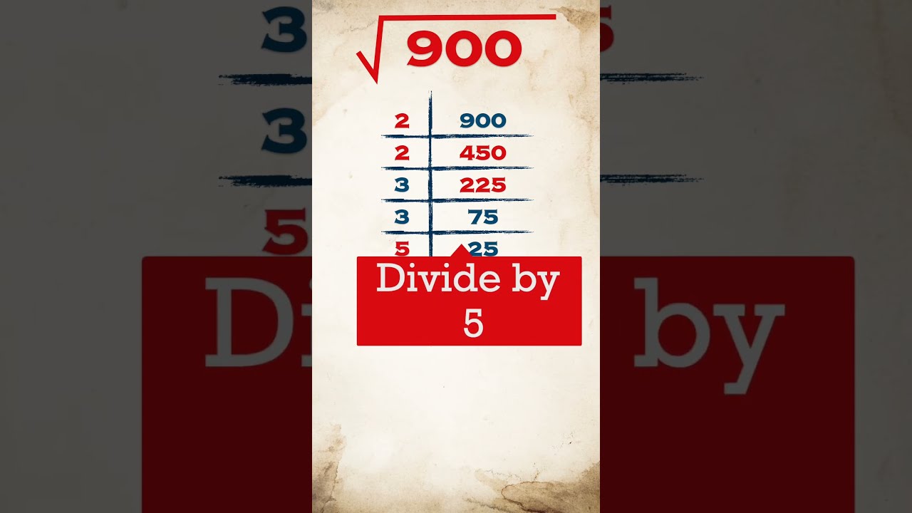 Square Root of 900 | 900 ka vargmul | #shorts #viral #funny #trending #squareroot