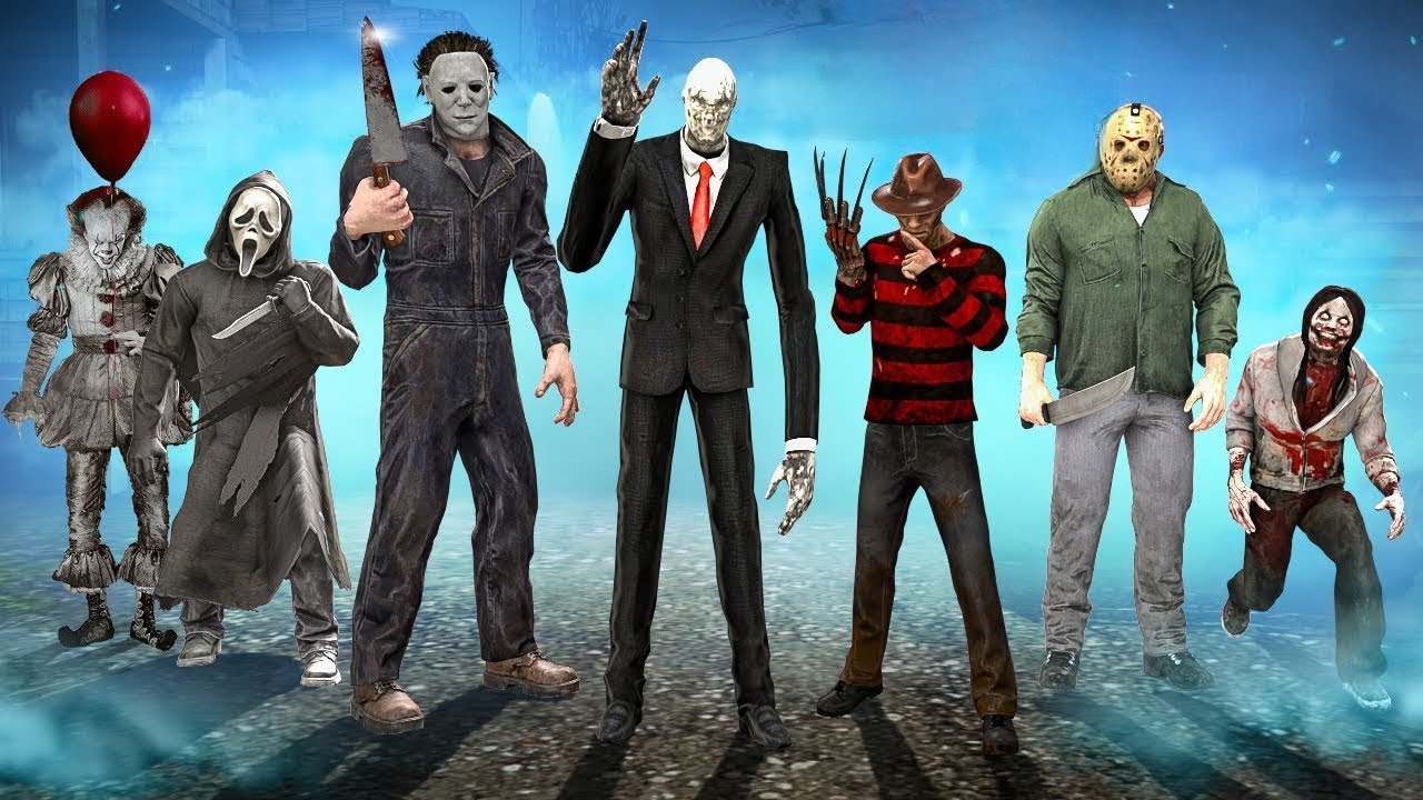 SVI MANIJACI SU SE UDRUŽILI I NAPALI NAS! *jeff,klovn,jason,Freddy i ghost*(moramo ih zaustaviti)