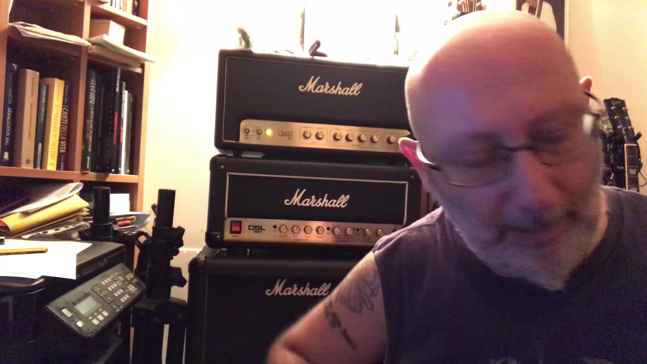 Marshall Origin 20 head ,review ITA