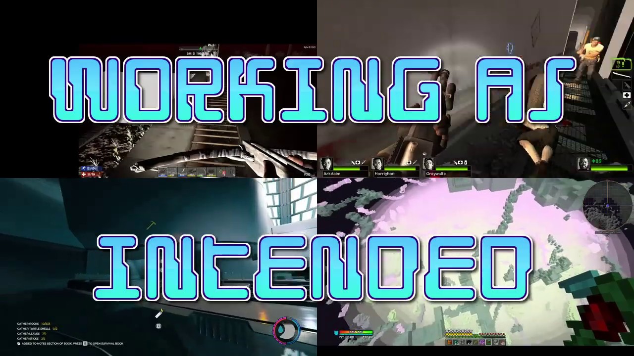 We're Working As Intended!