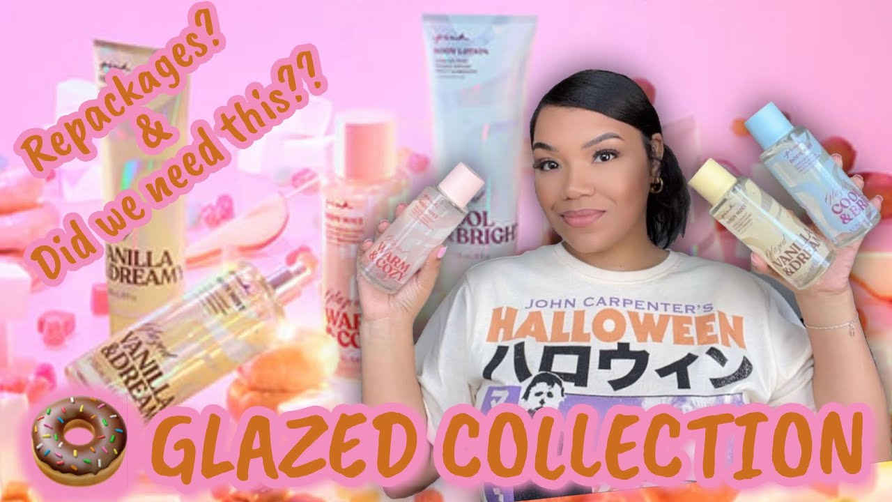 🍩 Pink- GLAZED COLLECTION Review #Vlogtober Day 15