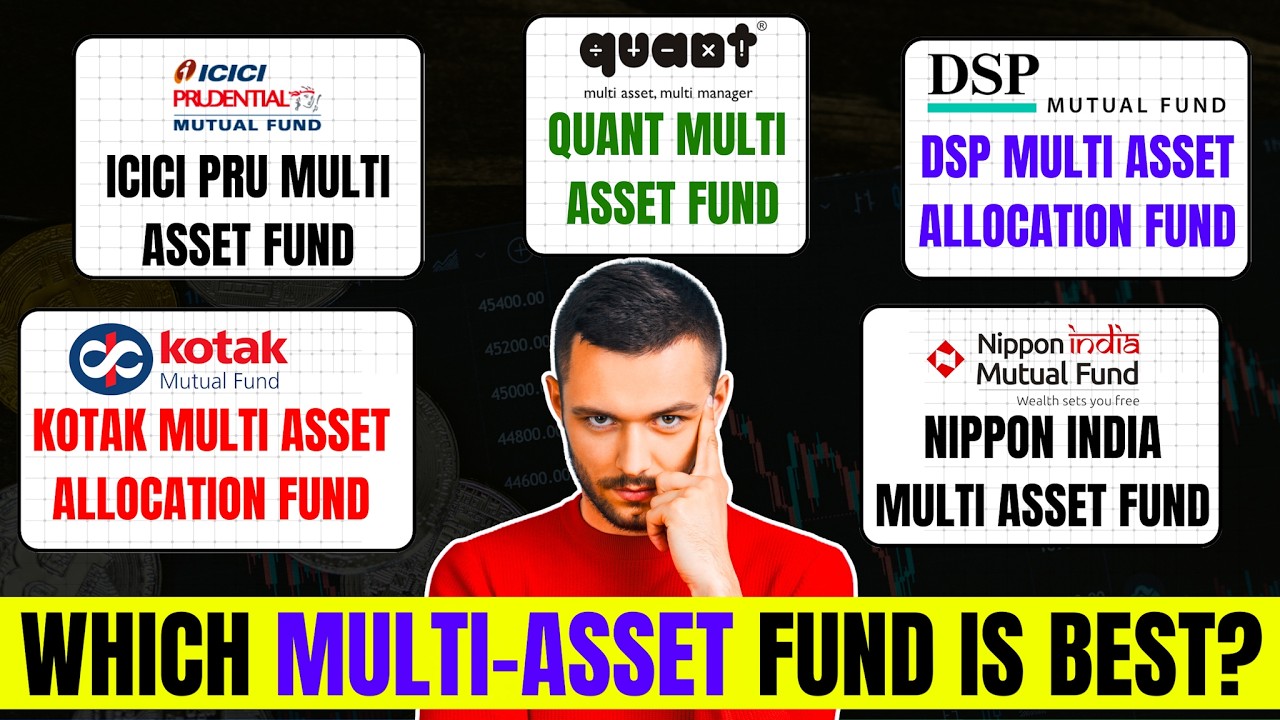 Top 5 Multi-Asset Funds Comparison | ICICI vs Nippon vs Kotak vs DSP vs Quant - Which is Best?