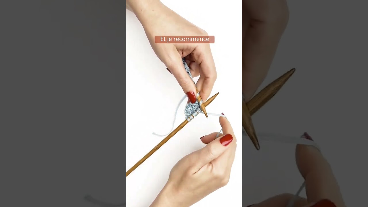 Alerte tuto tricot: le point r&eacute;sille ! #knitting #phildar #tricot #yarn