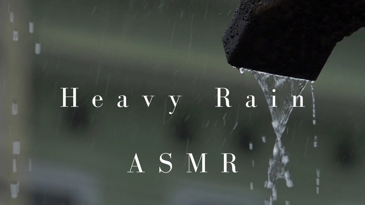 Continuous Rainstorm for Rest and Focus