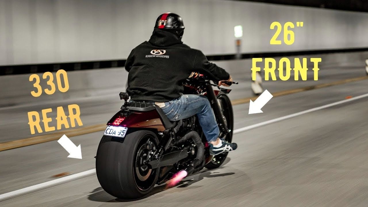 ДАНЬ: Harley Davidson Custom V-Rod Nightrod — Flame Show