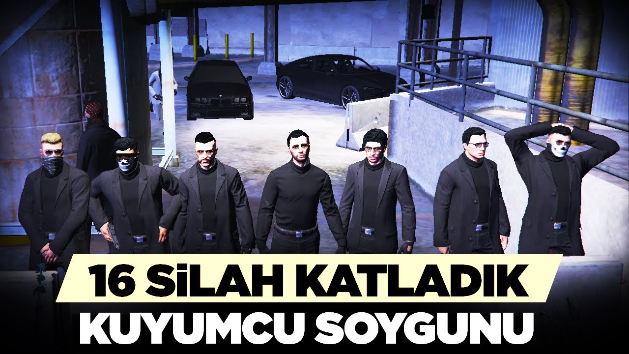 OYUN FATİHİ EFSANE KUYUMCU SOYGUNU YAPIYOR! GTA 5 ROLEPLAY