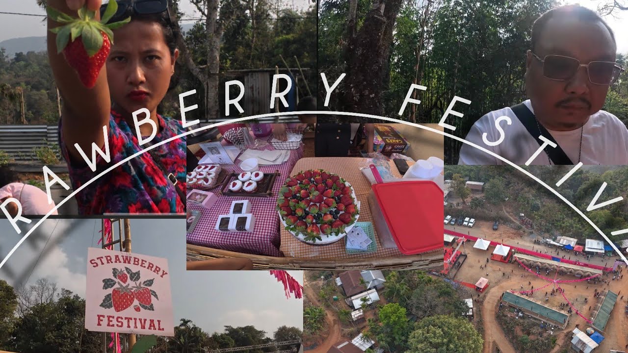 Inside Meghalaya’s Strawberry Festival 🍓 | Hidden Festival in West Garo Hills