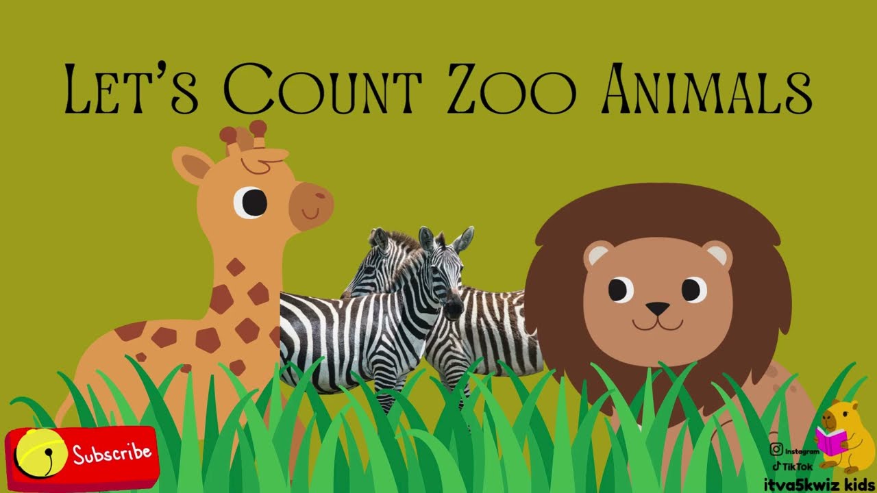 Let's count zoo animals