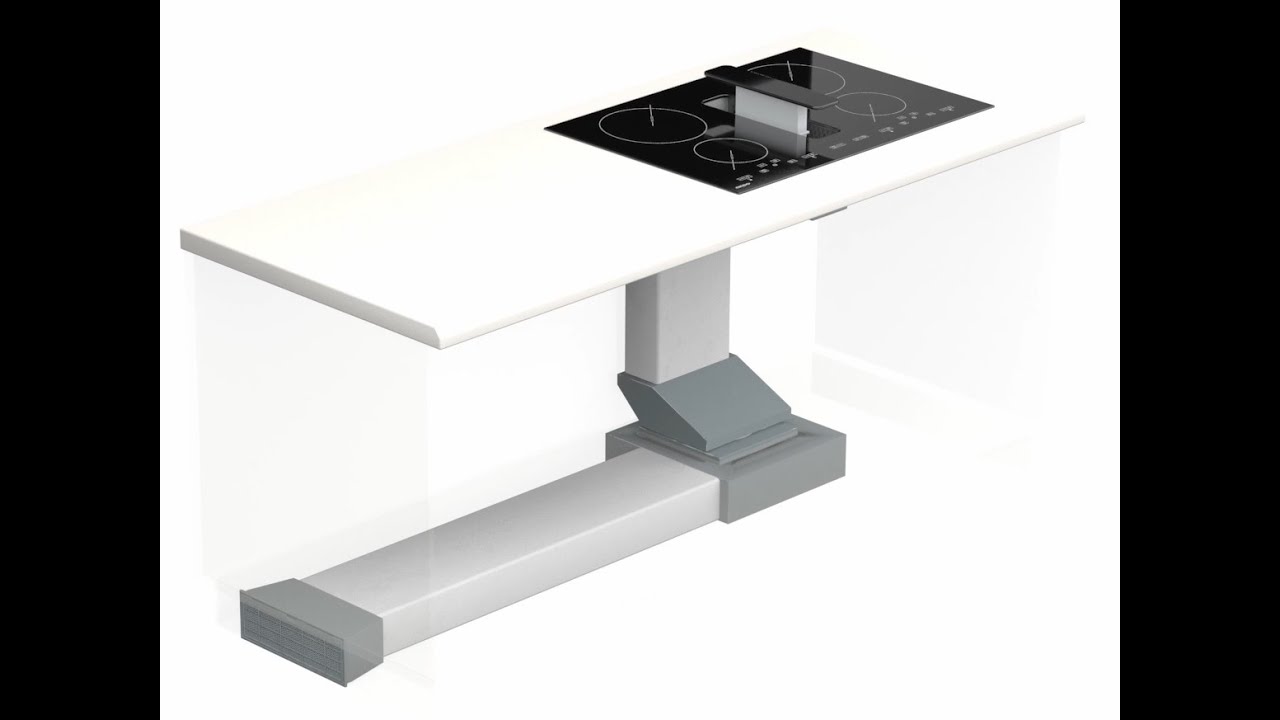 AKPO WK-9 Tytan Induction - downdraft, okap blatowy + indukcja
