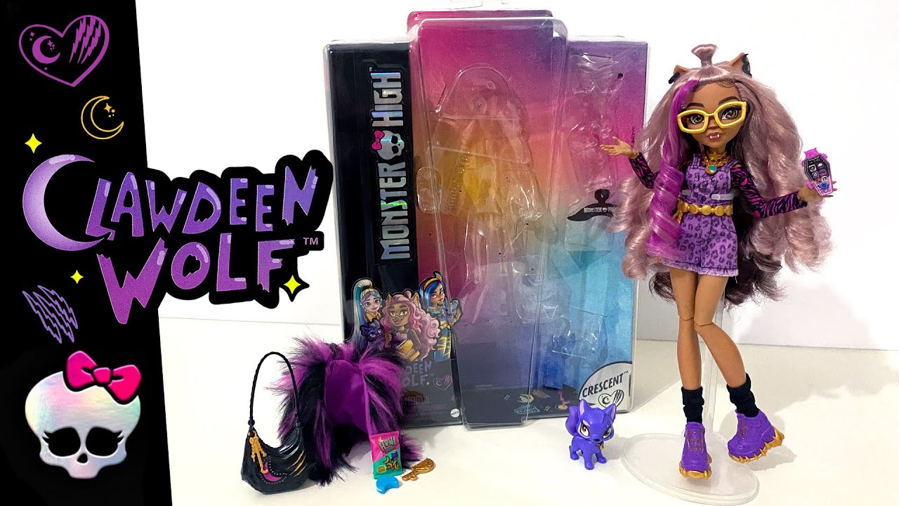 Review CLAWDEEN WOLF 🐺 Monster High G3