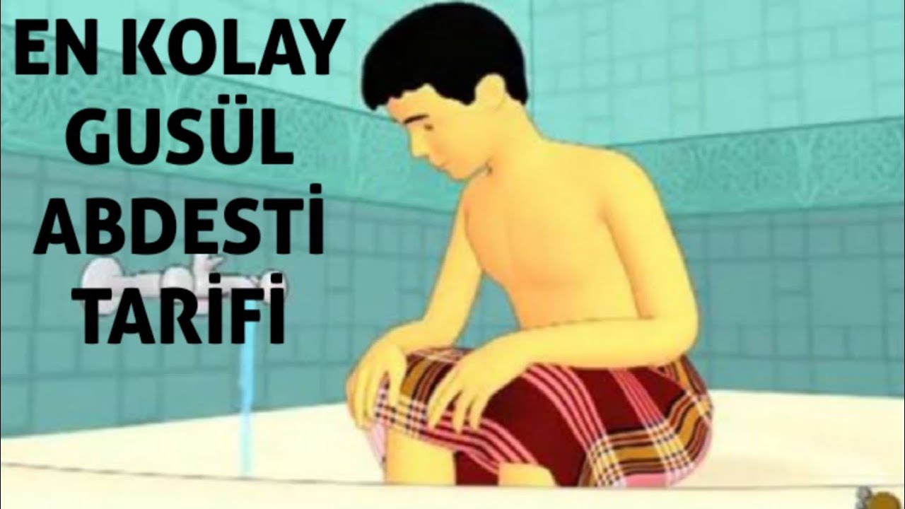 Gusül abdesti nasıl alınır.#gusül #boyabdesti#