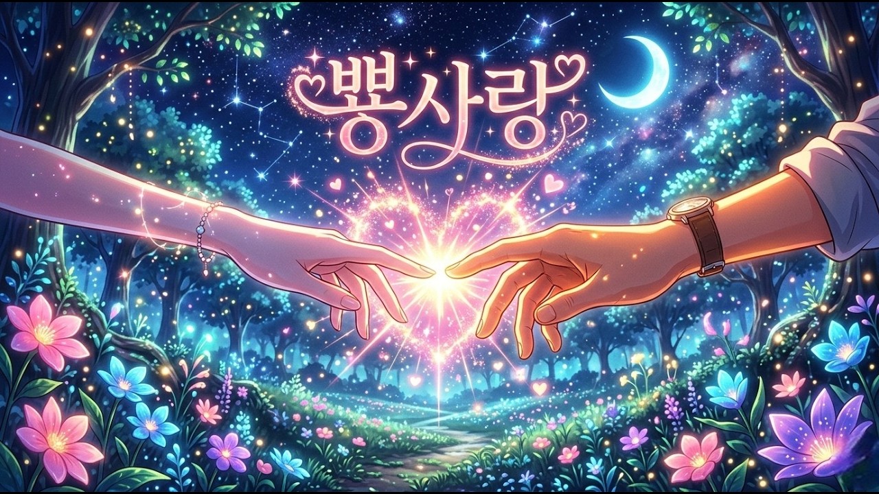 뿅사랑 - 한달님(커버곡) | 심장이 뿅! 설렘 가득한 고백송 💖  | 트로트 | 감성트로트 | 트로트여가수