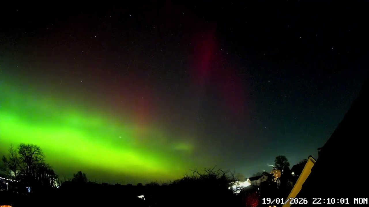 Polarlichter über Barmstedt