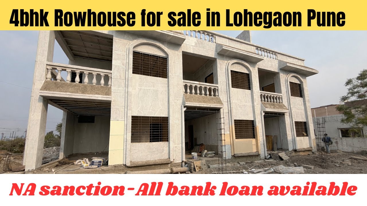 NA sanction 4bhk Rowhouse for sale in Lohegaon Pune| 📞 8793810151, #rowhouse#property#lohegaon 