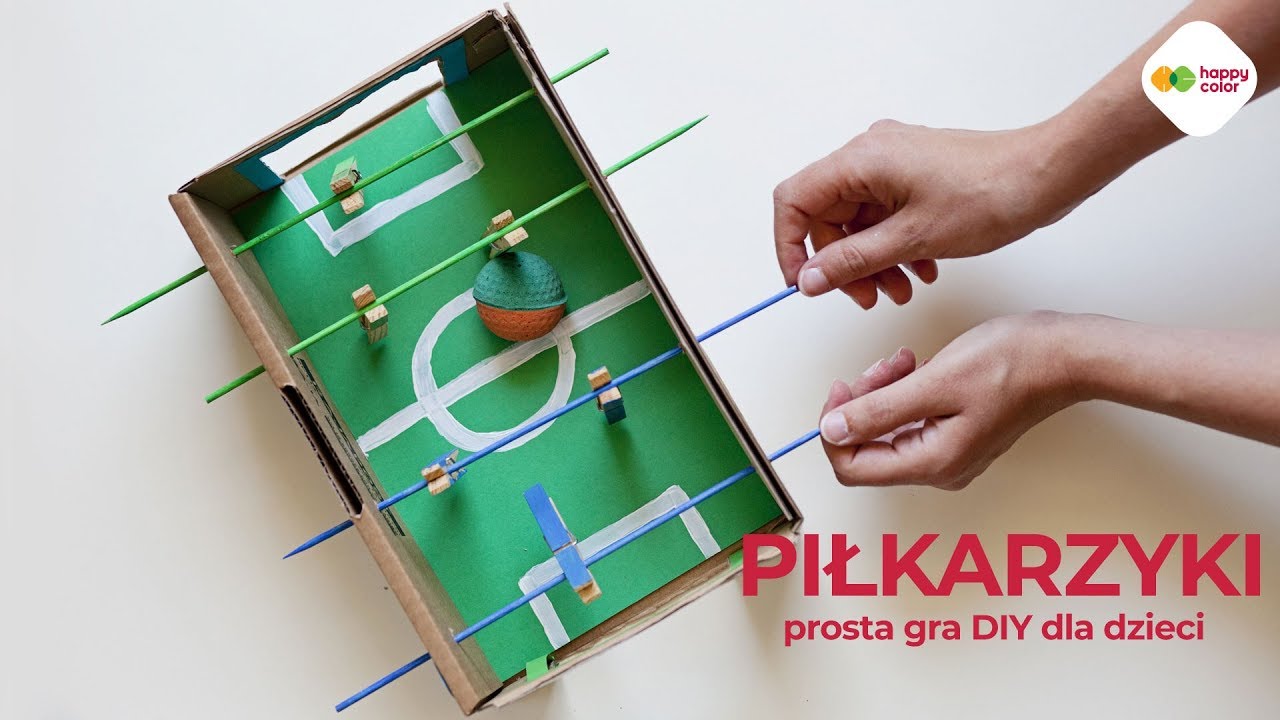 Jak zrobić mini piłkarzyki samodzielnie?
