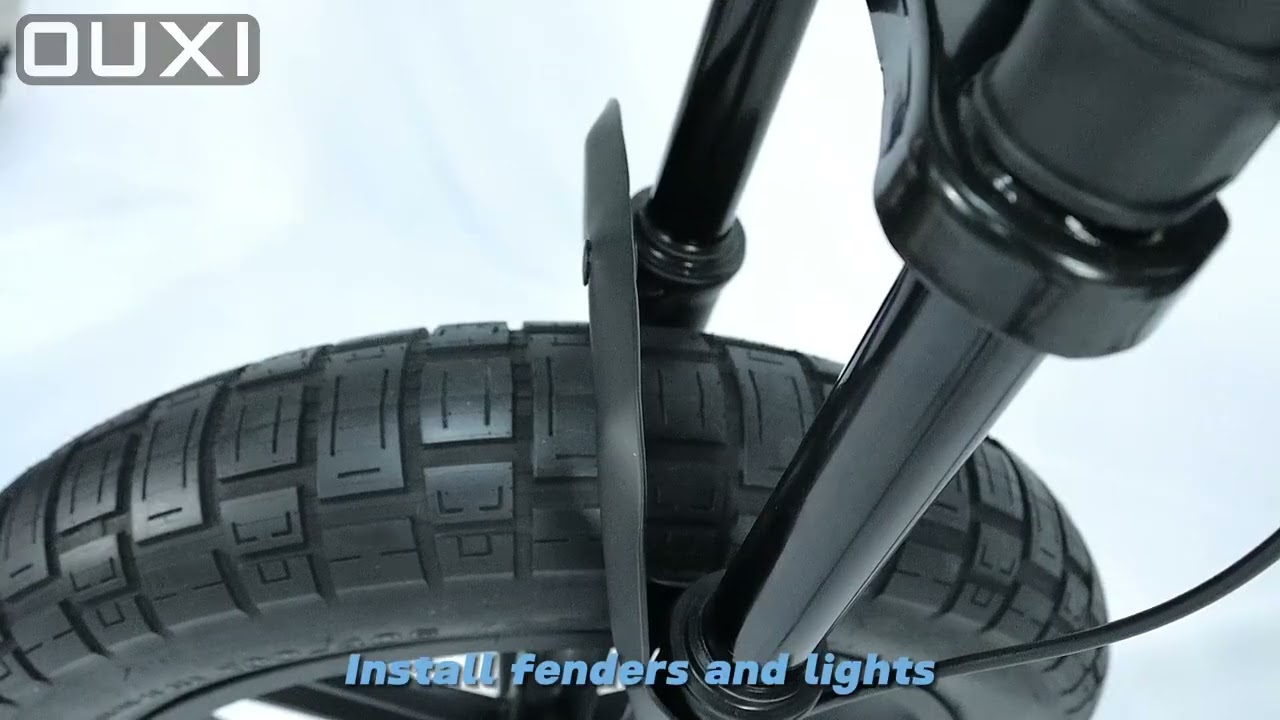 OUXI Q8 Electric bicycle installation detailed tutorial