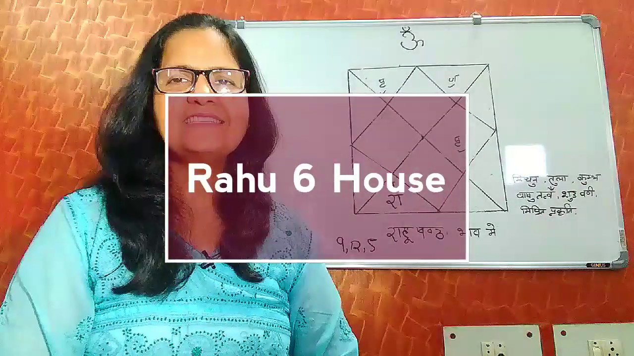 राहु /Rahu आपके छठे भाव में !!